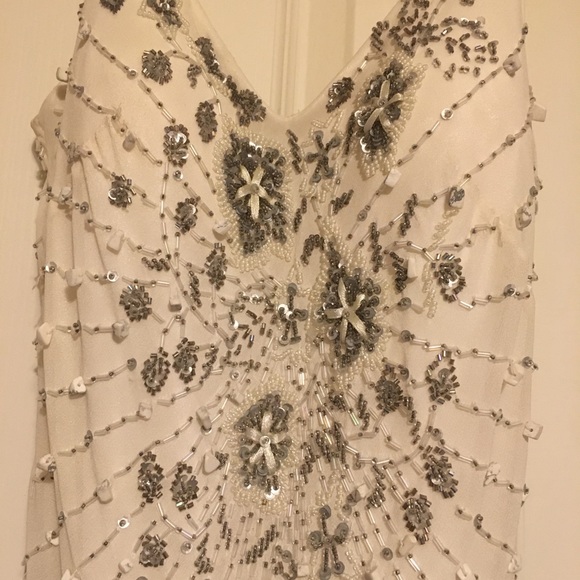 Neiman Marcus White Formal Dress-Prom dress - Picture 4 of 4